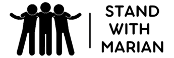 Stand with Marian! Logo